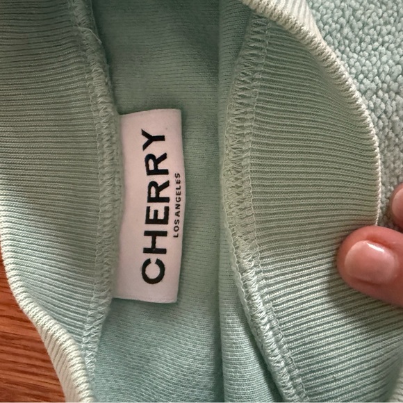 Cherry LA Light Blue Sweatshirt - Picture 6 of 8